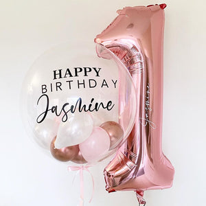Bubble & Number Combo