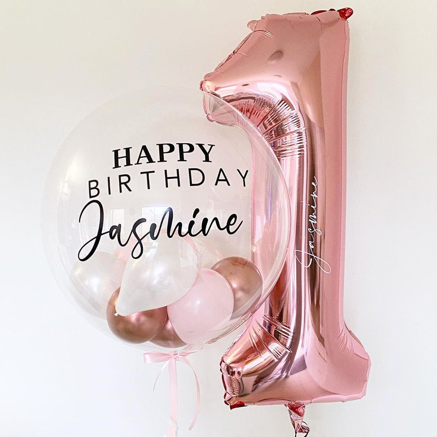 Bubble & Number Combo