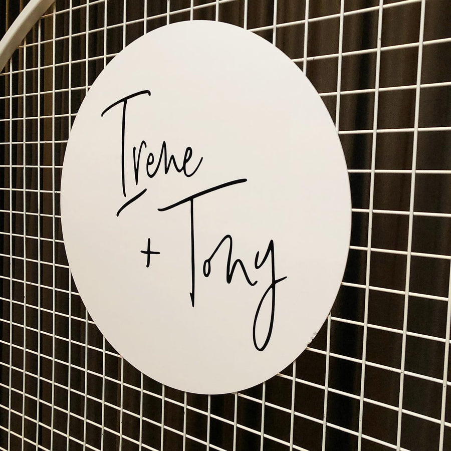 Disc Signage (60cm)
