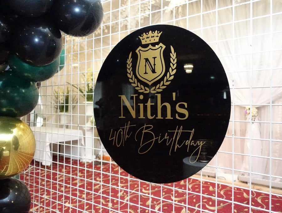 Disc Signage (60cm)