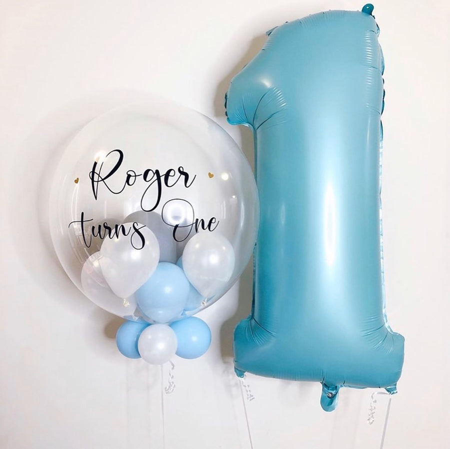 Bubble & Number Combo