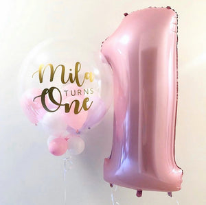 Bubble & Number Combo