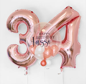 Bubble & Number Combo