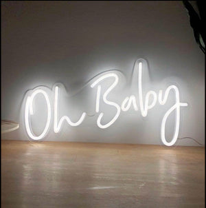 ‘Oh Baby’ Neon Light